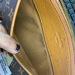 Inspired clutch monogram wristlet